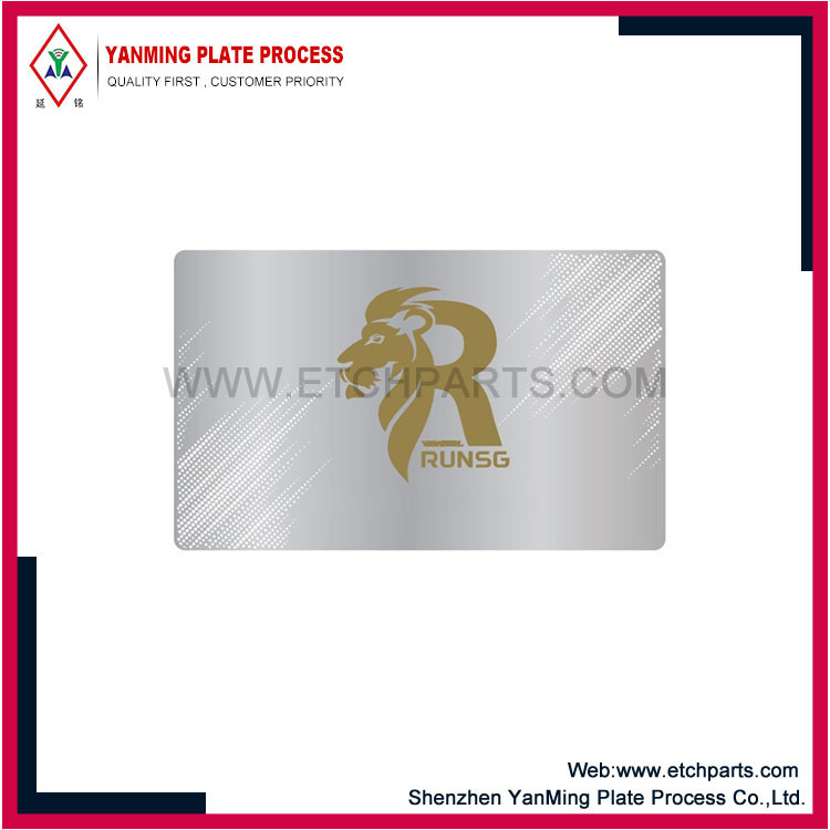 Aluminum Business Card