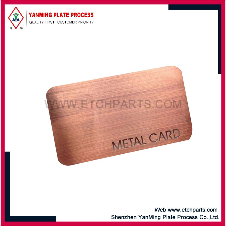 Stainless Steel Member Card